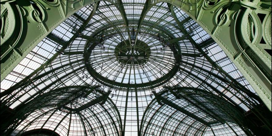 Verrière de la nef du Grand Palais