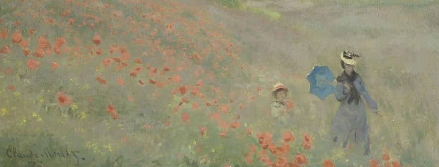 Coquelicots, environs d'Argenteuil - Claude Monet 