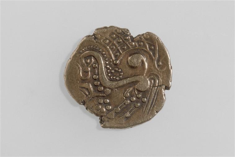 Monnaie celtique de la Gaule : statère des Parisis