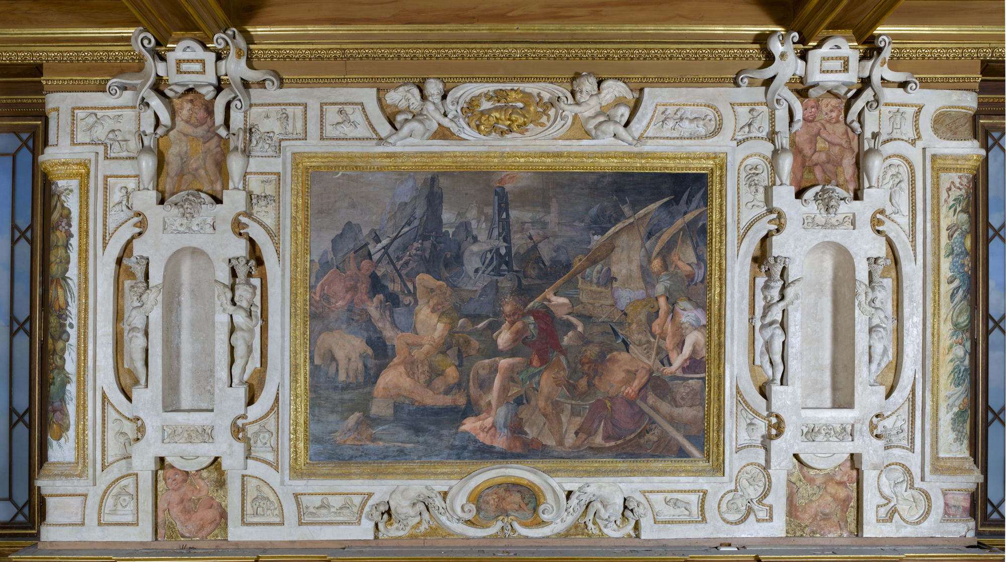 le Naufrage, Rosso Fiorentino, Galerie François I<sup>er</sup>
