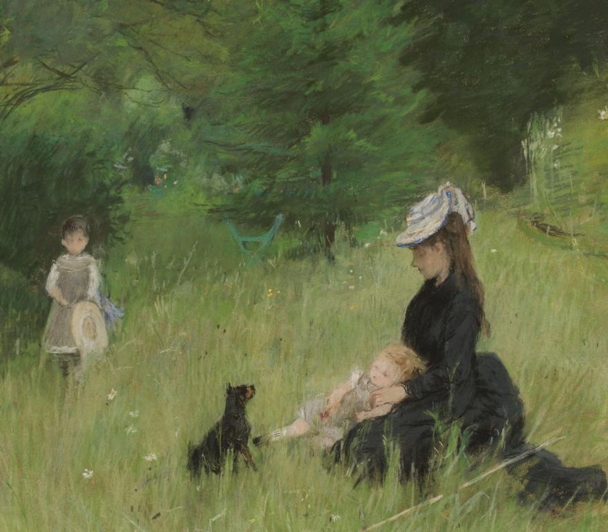Dans le parc - Berthe Morisot