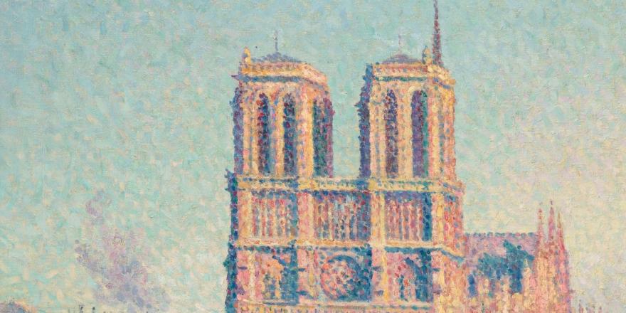 Le Quai Saint Michel et Notre-Dame de Paris - Maximilien Luce