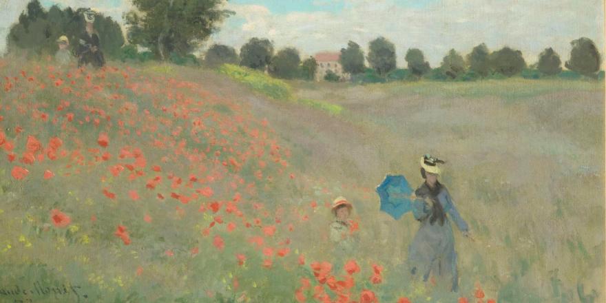 Les Coquelicots - Claude Monet