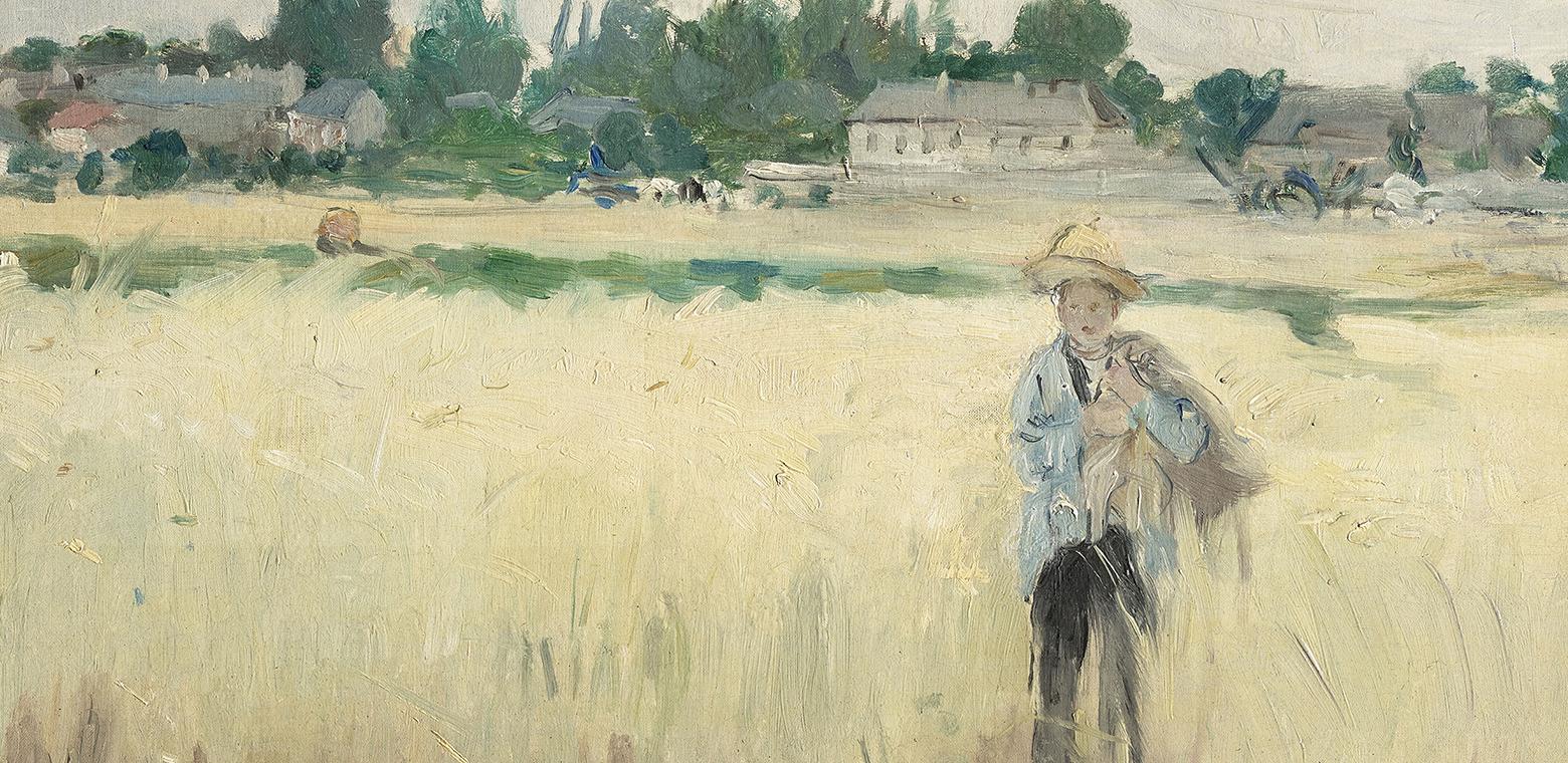 Dans les blés Morisot Berthe (1841-1895)