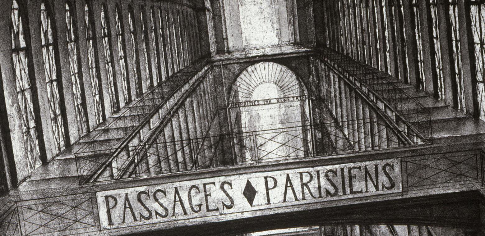 Passages Parisiens, Frontispice Desmazieres Erik (né en 1948) ,  graveur, dessinateur