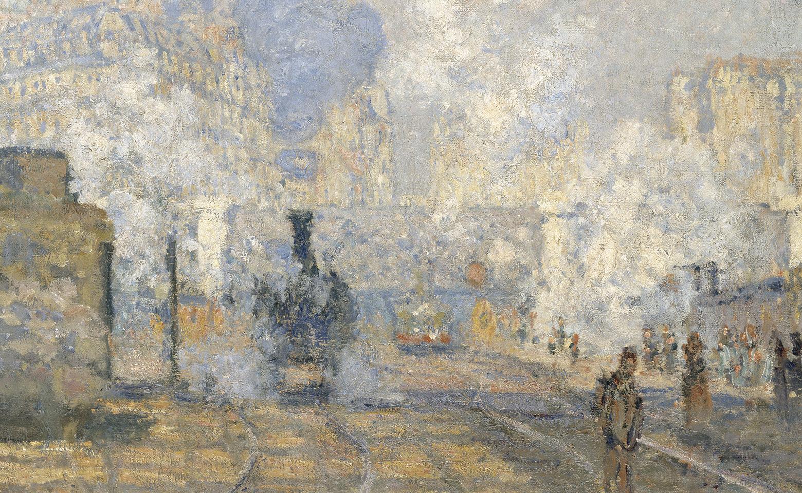 La Gare Saint-Lazare - Claude Monet
