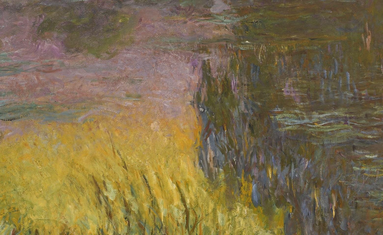 Les Nymphéas - Soleil couchant - Claude Monet
