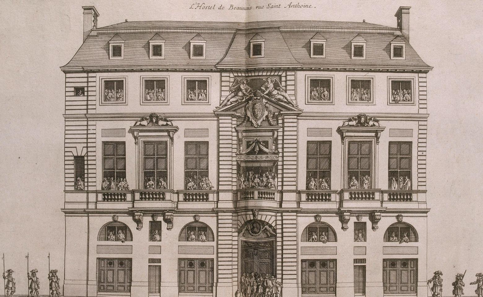 Façade de l'Hôtel de Beauvais - Jean Marot