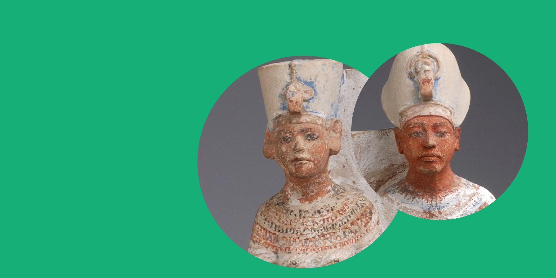 Akhénaton et Néfertiti