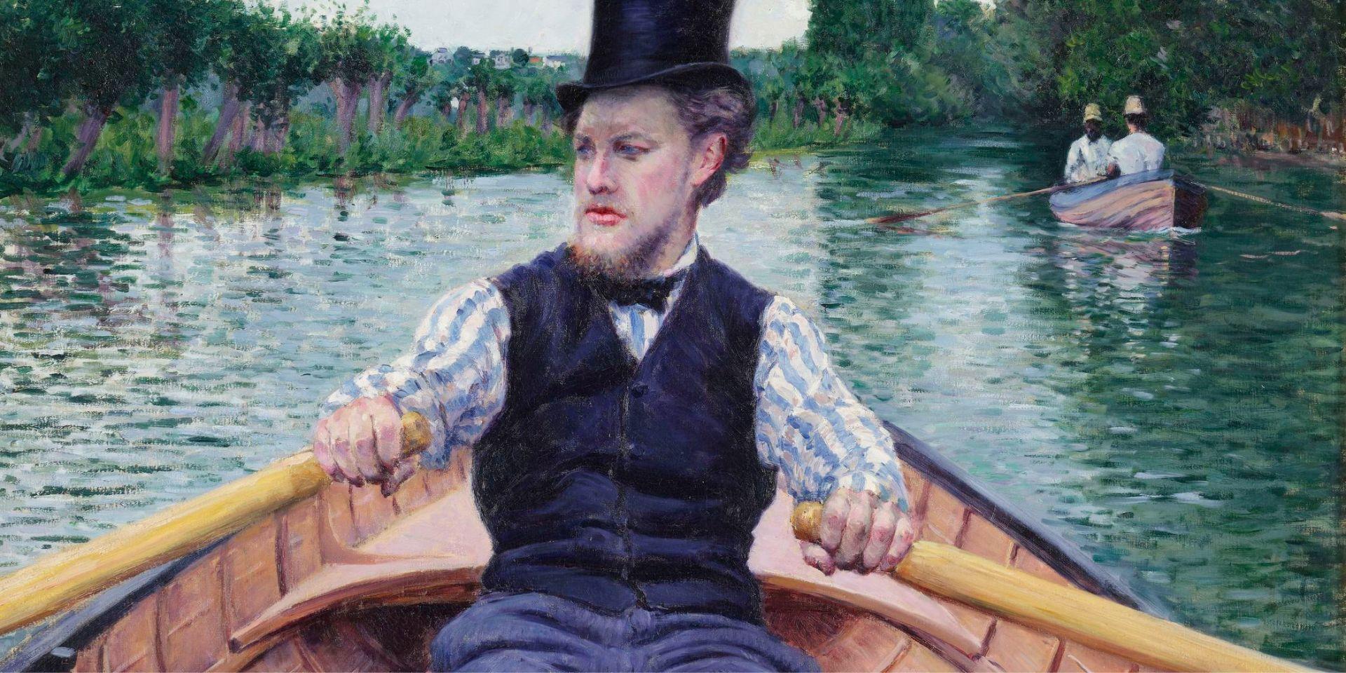 Partie de bateau - Gustave Caillebotte