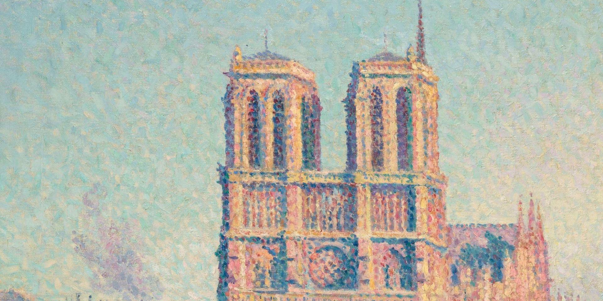 Le Quai Saint Michel et Notre-Dame de Paris - Maximilien Luce