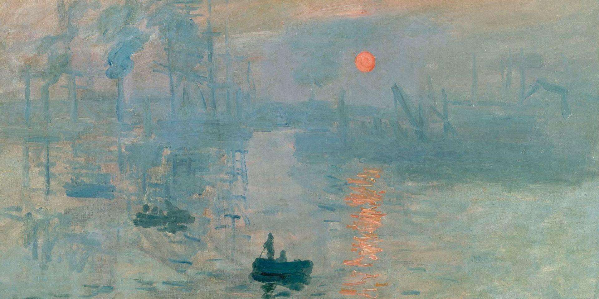 Impression au soleil levant, Claude Monet